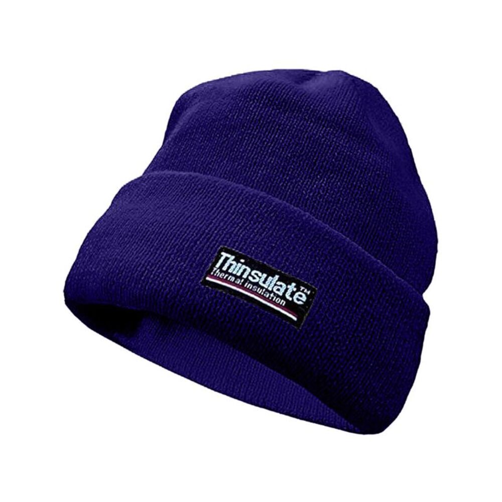 Yoko Unisex Hi-Vis Thermal 3M Thinsulate Winter Hat / Navy Blue